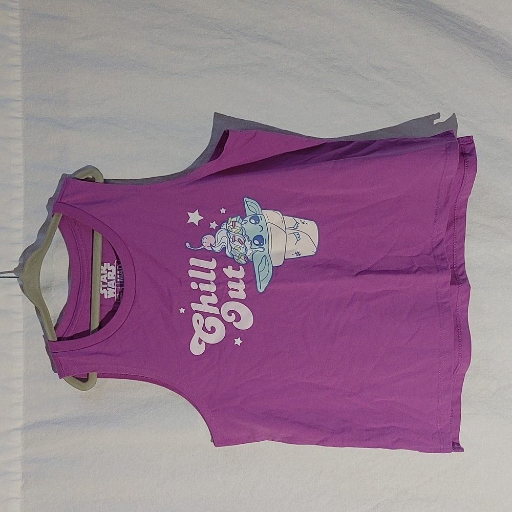 Star Wars Baby Grogu Chill Out Tank Top